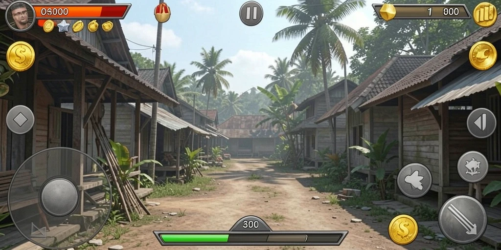 Level menantang yang penuh dengan kejutan.