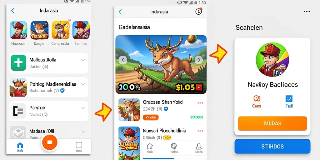 Screenshot memperlihatkan fitur bonus yang ditawarkan kepada pemain.