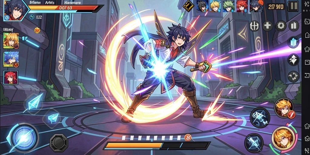 Mode multiplayer yang seru dan kompetitif.
