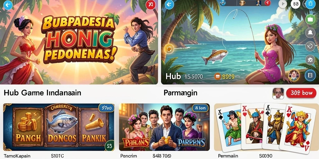 Fitur sosial yang memungkinkan interaksi antar pemain.