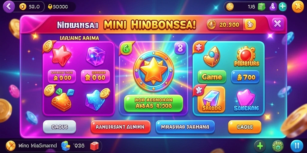 Sistem level up yang membuat permainan semakin menarik.