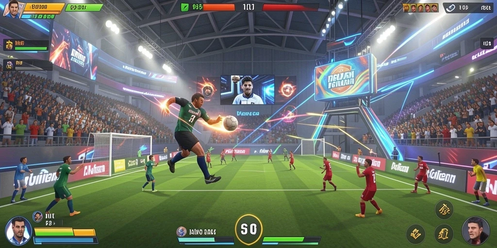 Koneksi sosial yang memungkinkan interaksi antar pemain.