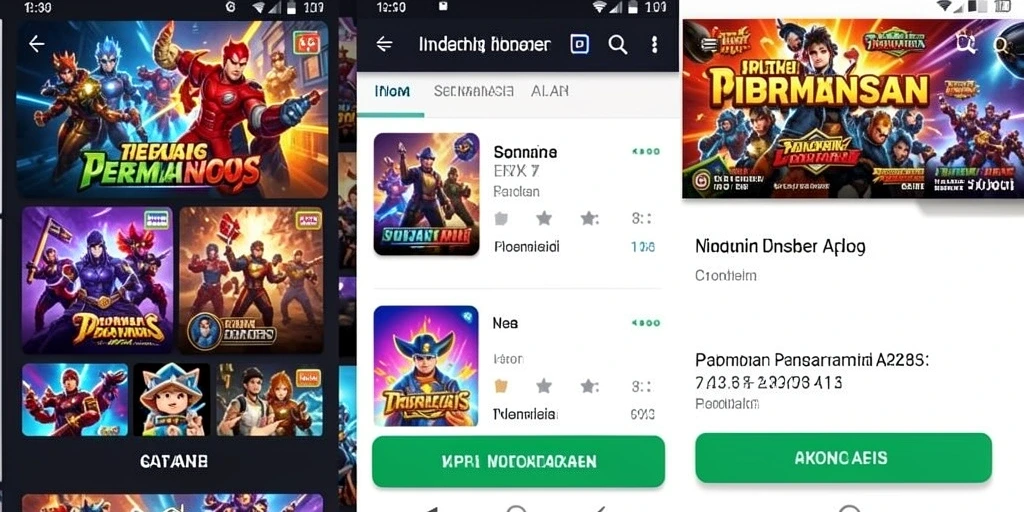 Screenshot menampilkan fitur multiplayer yang seru.