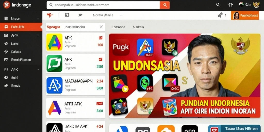 Misi dengan latar belakang grafis yang indah.